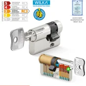 Cilindrični varnostni polcilinder ACT WILKA RC3, Standardni polovični vložek 00/35 mm