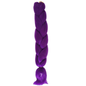 Lasni podaljški za pletenje kitk, vijolična