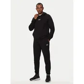 EA7 Emporio Armani Trenirka za tek  črna / bela