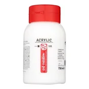 Boja akrilna 750ml Art Creation titanij bijela