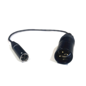 Canare Mini XLR (M-samec)/XLR (M-samec) avdio kabel 0,7 m