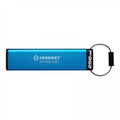 USB disk Kingston Ironkey 256GB Keypad 200C, USB-C 3.2, FIPS 140-3 Level 3, AES-256 bit, PIN