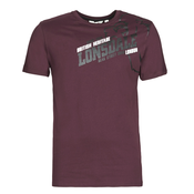 Lonsdale  Majice s kratkimi rokavi TOUBEL  Bordo