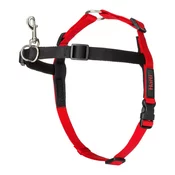 slomart pas za psa company of animals halti črn/rdeč velikost l (80-120 cm)