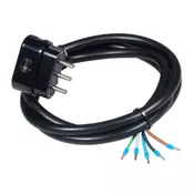 COMMEL prikljucni kabl trofazni 16A 400V 10000W crni 1,5m (C0733)