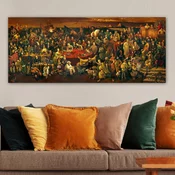 Opviq Slika na platnu 50x120cm