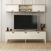Hanah Home TV komoda Marlo 20677, 183 cm, Derin Sepet / Moonstone