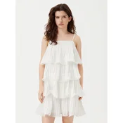 YAS Cocktail obleka Lucia 26036503 Bela Regular Fit