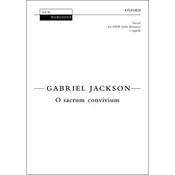 JACKSON:O SACRUM CONVIVIUM SATB