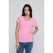 Marisse WOMENS TSHIRT L-TS-4951 PINK