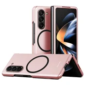 GS Ovitek na dotik za Samsung Galaxy Z Fold5 5G, MagSafe, roza