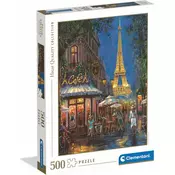Clementoni puzzle 500 hqc night at the eiffel cafÉ 20 ( CL35571 )