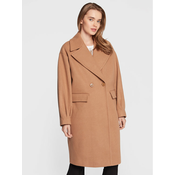 Liu Jo Prehodni plašč WF2372 T3200 Rjava Regular Fit