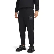 Under Armour RIVAL LW GRAPHIC JOGGER, muške hlace, crna 6014688