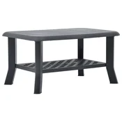 Vidaxl Klubska mizica 90x60x46 cm plastika