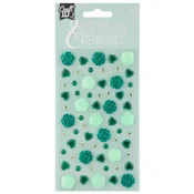 Craft Sensation Kreativa Stikeri Cvece - Zeleni - 52055