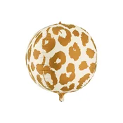PartyDeco Folijski balon - Gepardji vzorec 50 cm