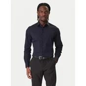 Calvin Klein Srajca Essential LV019EU001 Mornarsko modra Regular Fit