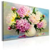 Slika - Peonies: Bouquet of Happiness 90x60