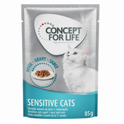 Concept for Life Sensitive Cats - v omaki - Varčno pakiranje: 24x85 g