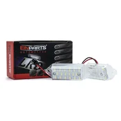 shumee LED luči za registrsko tablico 6000K hladno bela 12V Canbus za Mitsubishi Lancer 2001-2017, Lancer Evolution X 2007-2016