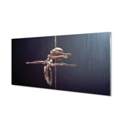 tulup.si Stenska plošča za kuhinjo Ples cev ženska 100x50 cm