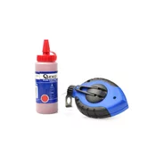 GEKO G29042 Označevalna vrvica 30m + kreda v prahu 115g, rdeča