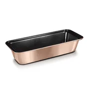 Model za podolgovat kolač s titanovo prevleko Metallic Line Rose Gold 32cm 56043