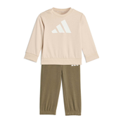 Adidas Komplet trenerka za decake I Bl Ft Jog 240 KB9654, Maslinasto-bež