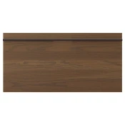 STENSTA Front fioke, tamnosmeda jasenov furnir, 80x40 cm