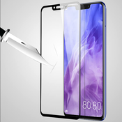 3D zaštitno kaljeno staklo s okvirom za Huawei Nova 3 - crne boje