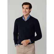 Hackett London Pulover  nočno modra