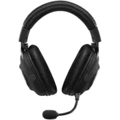LOGITECH G PRO X Wired Gaming Headset - Blue Mic - BLACK - USB DAC - 981-000818