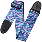 Levys Stained Glass Kaleidoscope Purple Tekstilni remen za gitaru