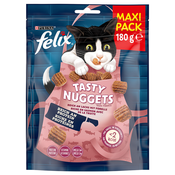 Felix Tasty Nuggets losos in postrv - Varčno pakiranje: 2 x 180 g