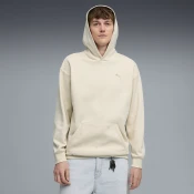 Mens Puma Class Relaxed Hoodie, White, Size XXL, Clothing