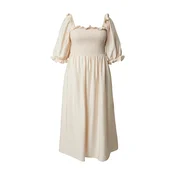 CITA MAASS Poletna obleka Ruffle dress kremna
