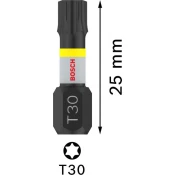 Nastavek PRO Torx Impact, T30, 25 mm, 2 kosa
