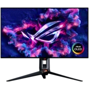 ASUS ROG Swift OLED PG32UCWM gaming monitor - 80cm (32/31.5 vidno), 4K (3840 x 2160), TrueBlack Glossy Tandem RGB OLED, dvojni na?in (4K 240Hz ali FHD 480Hz), 0.03ms, DisplayHDR 400 True Black, G-SYNC kompatibilen - 90LM0DN0-B01971