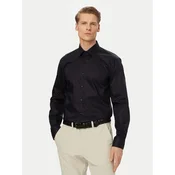 BOSS Srajca H-Hank 50560704 Mornarsko modra Slim Fit