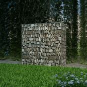 Gabionska košara od pocincanog celika 100 x 50 x 100 cm