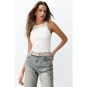 Trendyol Milla Ženska majica TWOSS23AL00069, Bela