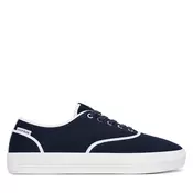 Tenisice Tommy Hilfiger Th Vulc Cup Long Lace Canvas FM0FM05874 Tamnoplava