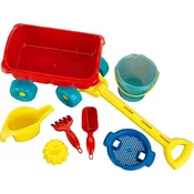Klein Toys Aqua Action - Ročni voziček s kompletom vedrov