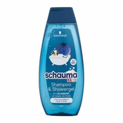 , Schwarzkopf Schauma Kids Blueberry Shampoo & Shower Gel 400 ml šampon za otroke