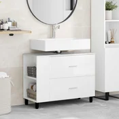 Toaletna jedinica Bijela visokog sjaja 80 x 35 x 60 cm
