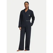 Tommy Hilfiger Pižama UW0UW06693 Mornarsko modra Relaxed Fit