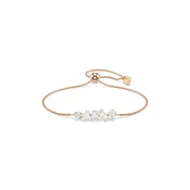 Swarovski zapestnica ženska pozlačena s kubičnim cirkonijem MESMERA