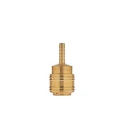 TVARDY T00266 Medeninasti hitri priključek za 6 mm cev, ženski tip