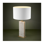 Eglo 390409 - Namizna svetilka BELESAR 1xE27/40W/230V bela